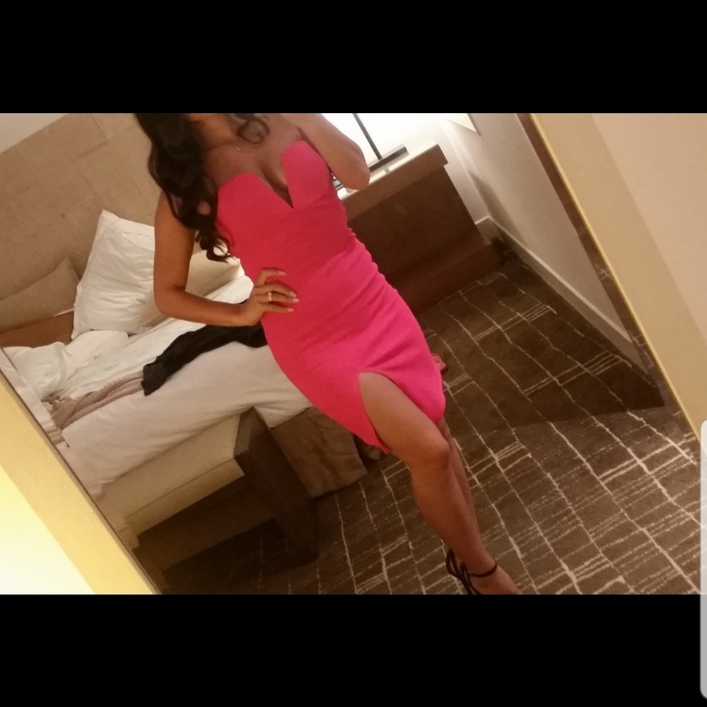Pink dress